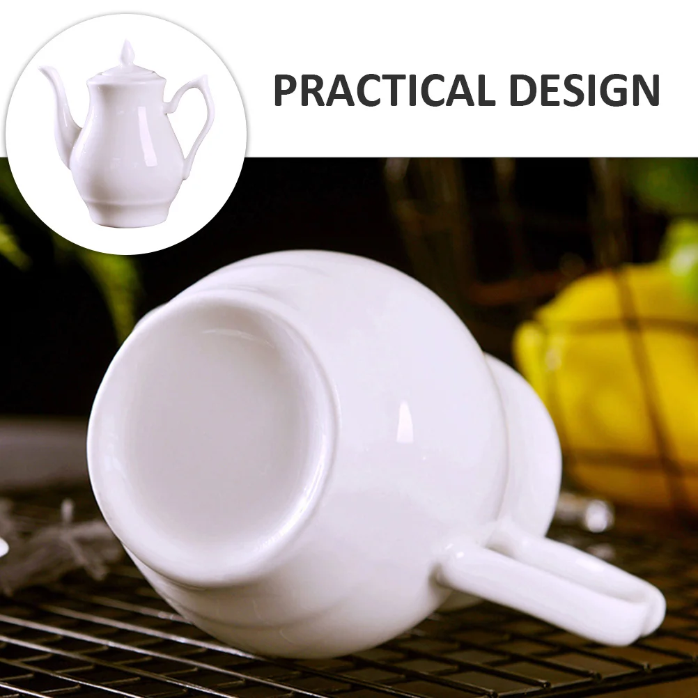 

Kitchen Sauce Bottle Vinegar Pot Ceramic Soy Sauce Container Kitchen Supply Soy Sauce Can