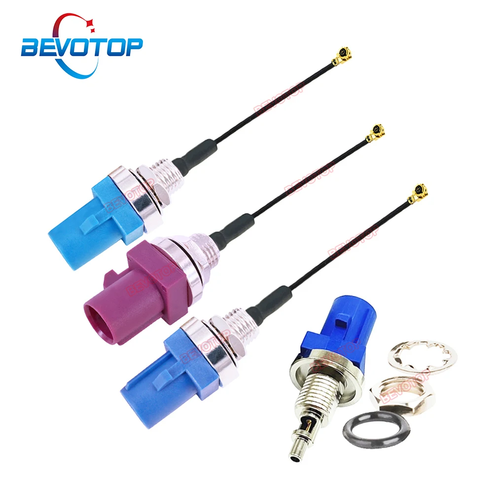 

10PCS/LOT Fakra to IPX RF1.13 Cable Wateproof Fakra Male C/D/Z to u.FL IPEX1 Female Jack Antenna Pigtail Fakra to Ufl Jumper