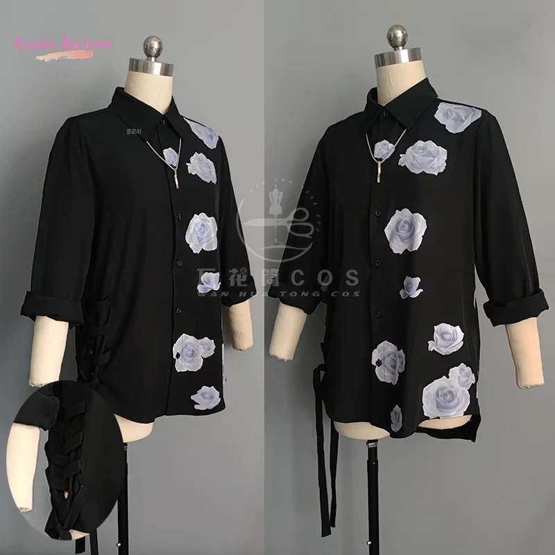 Игра NIJISANJI Kanae Косплей Костюм Униформа Хэллоуин Вечеринка для Женщин Мужчин Карнавальный Реквизит