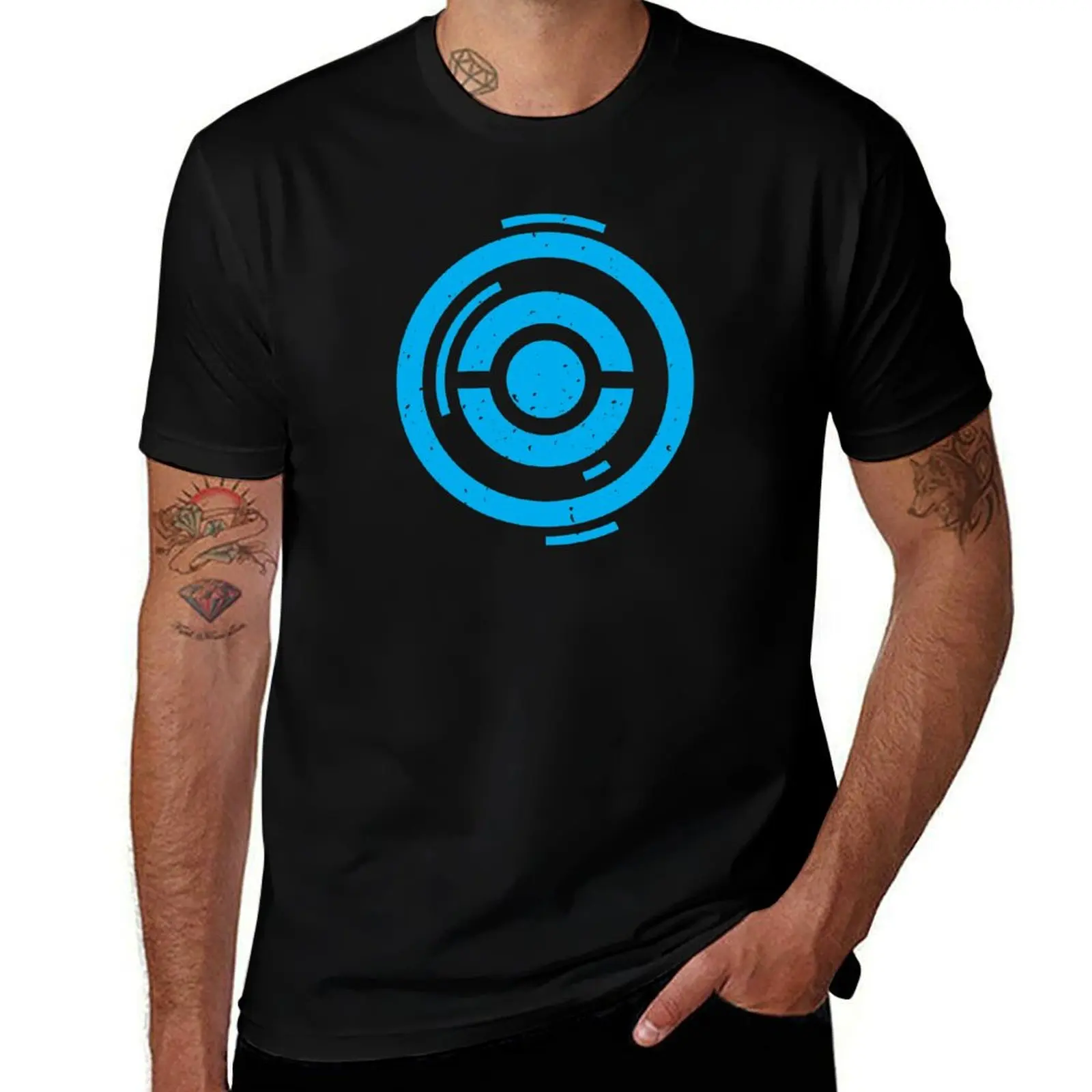 

PokeStop T-Shirt anime stuff summer clothes for a boy sports fans plain white t shirts men