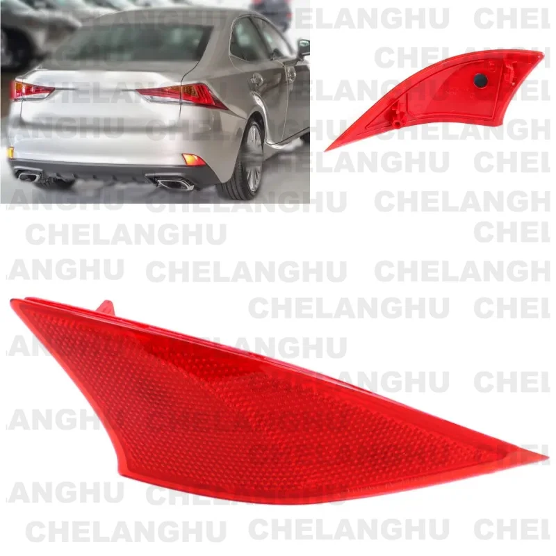 

Car accessories For Lexus S250 S350 2013 2014 2015 2016 2017 2018 1Pc Right Side Rear Bumper Reflector Light