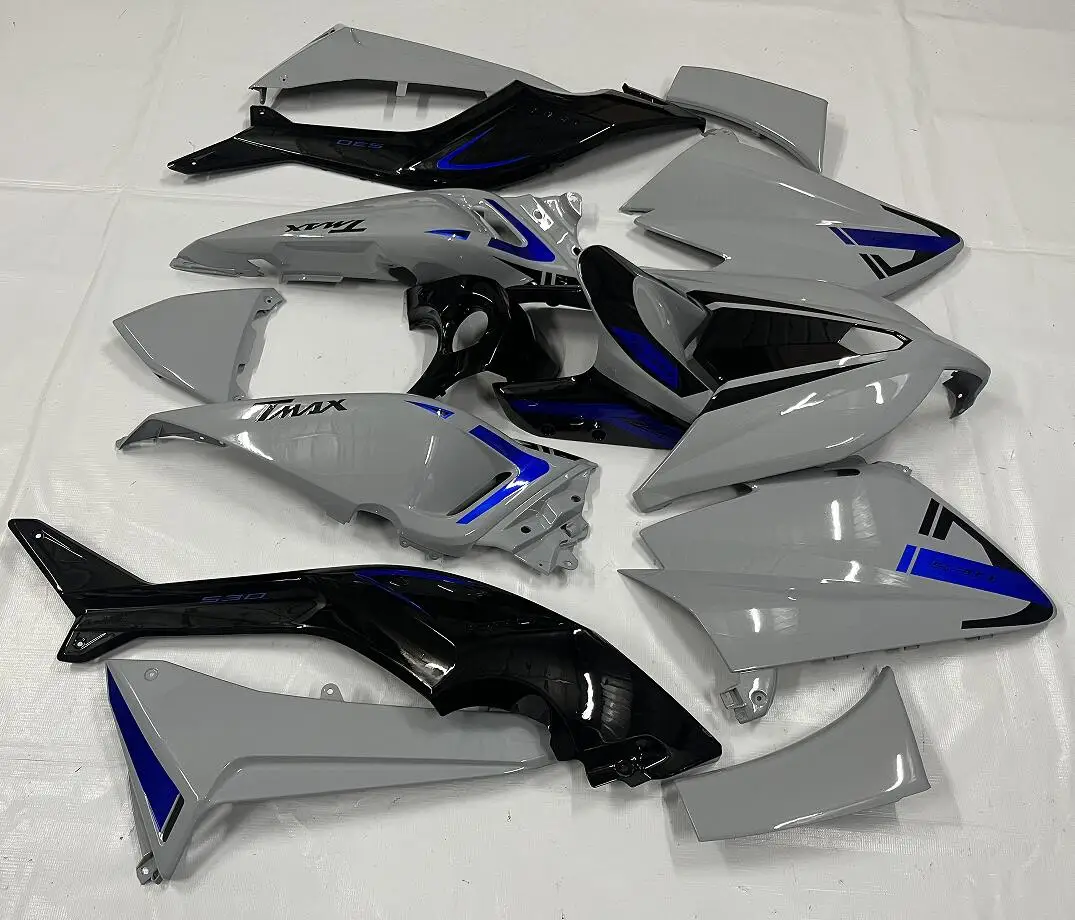 Nardo Grey Bodywork for 2012 2013 2014 TMAX530 YAMAHA TMAX 530 12 13 14 Road Street Motorcycle Fairings Kits Injection ABS