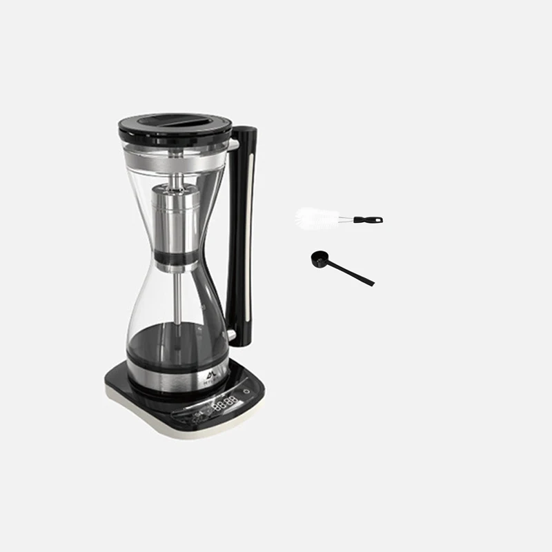 High-End Light Luxury Siphon Coffee Pot Office Home Small Automatic Coffee Pot Matching Base Coffee Utensils