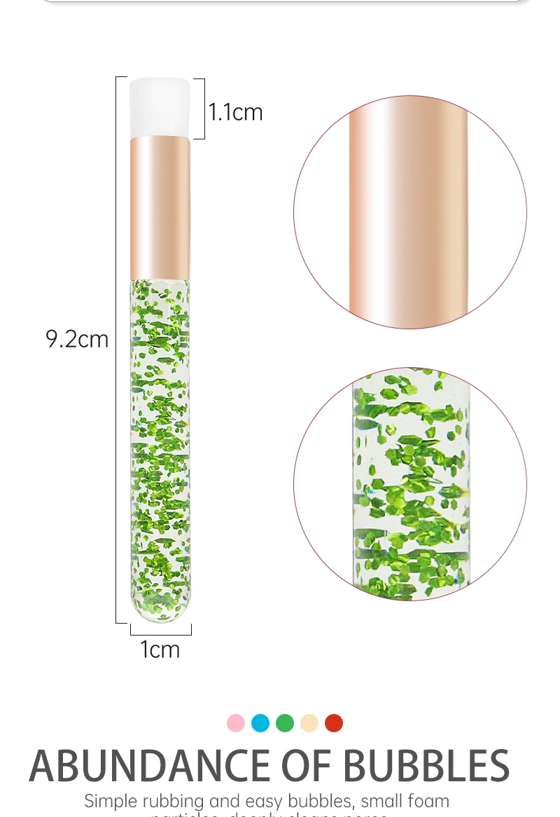 5 Stücke Kristallstab Falsche Wimpern Reinigungsbürste Wimpernverlängerung Waschen Make-Up Pinsel Mitesser Entferner Nase Gesicht Hautpflege Werkzeuge – Detail 3