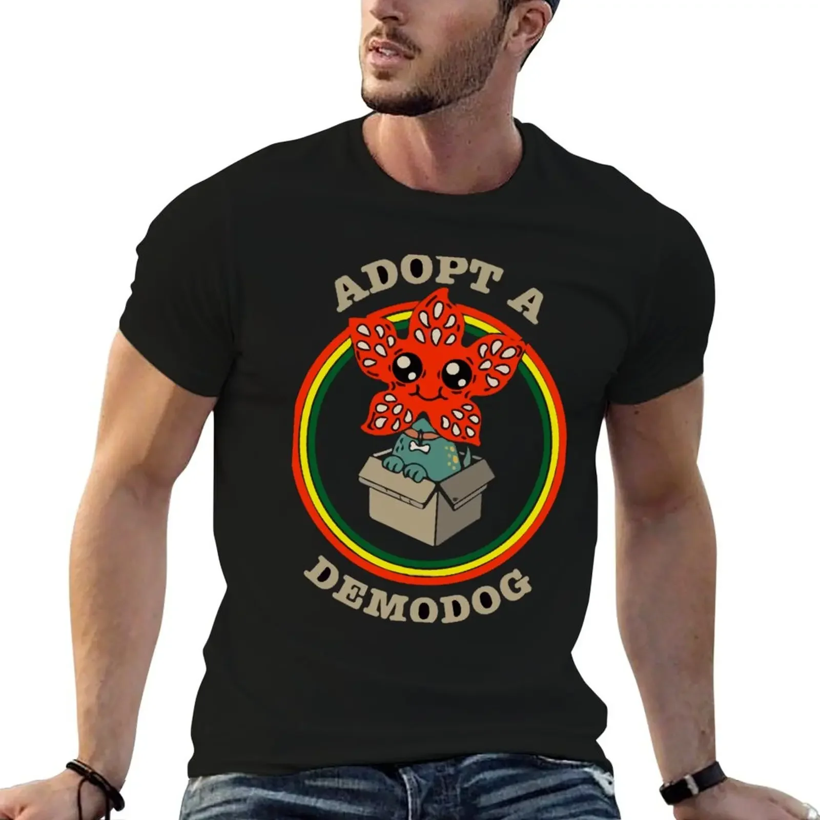 Adopt A Demodog Demodog T-Shirt rapper graphic tees designer shirts plain black t shirts men