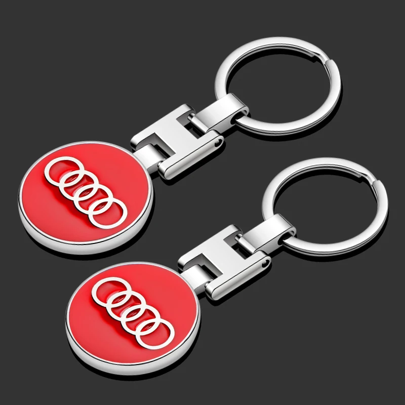 Auto Emblem Schlüssel bund Styling Schlüssel ring Zubehör für audi quattro a3 a4 b8 8p b9 8v b6 a5 b7 a1 a6 c6 q3 q5 c7 8i tt