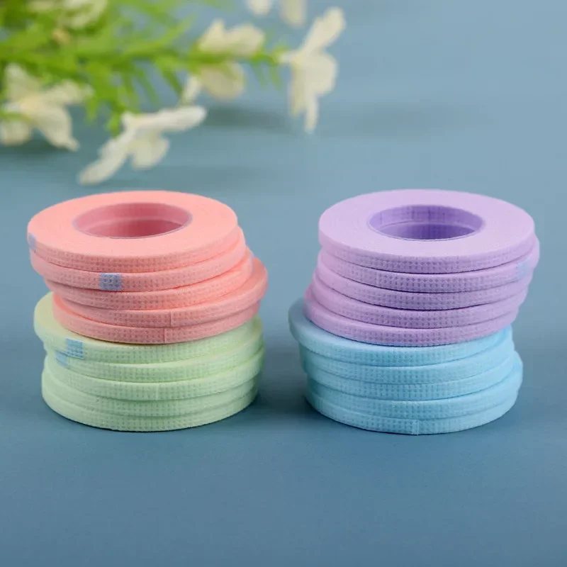 5/10pcs Breathable Medical Paper Tape Eyelash Extension Lint Lashes Patch Adhesive Micropore Tape Eyelashes Makeup Accessories