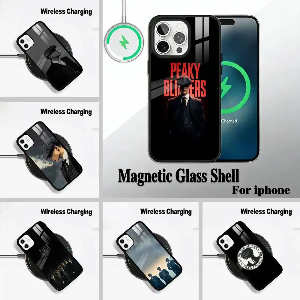

Чехол для телефона с беспроводной зарядкой P-Peaky-B-Blinders-movie для iPhone 17, 16, 15, 14, 13, 12, 11 Plus, Pro, Max, Plus
