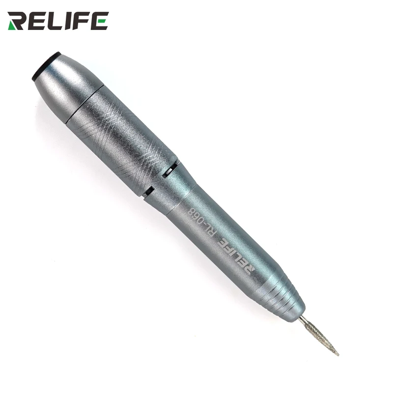 RELIFE RL-068 Electric Adjustment Grinding Pen for Mobile Phone CPU Repair Cutting Tool Mini Grinding Polishing Pen Machine Kit