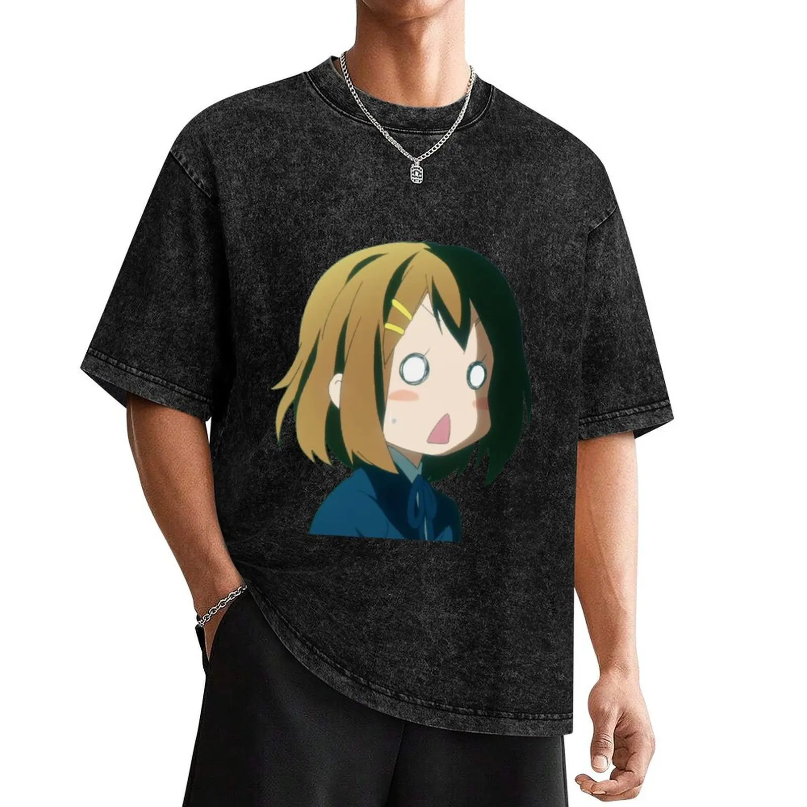 

Yui Hirasawa - K-ON! T-Shirt summer shirt quick drying oversize t-shirts man mens tall t shirts