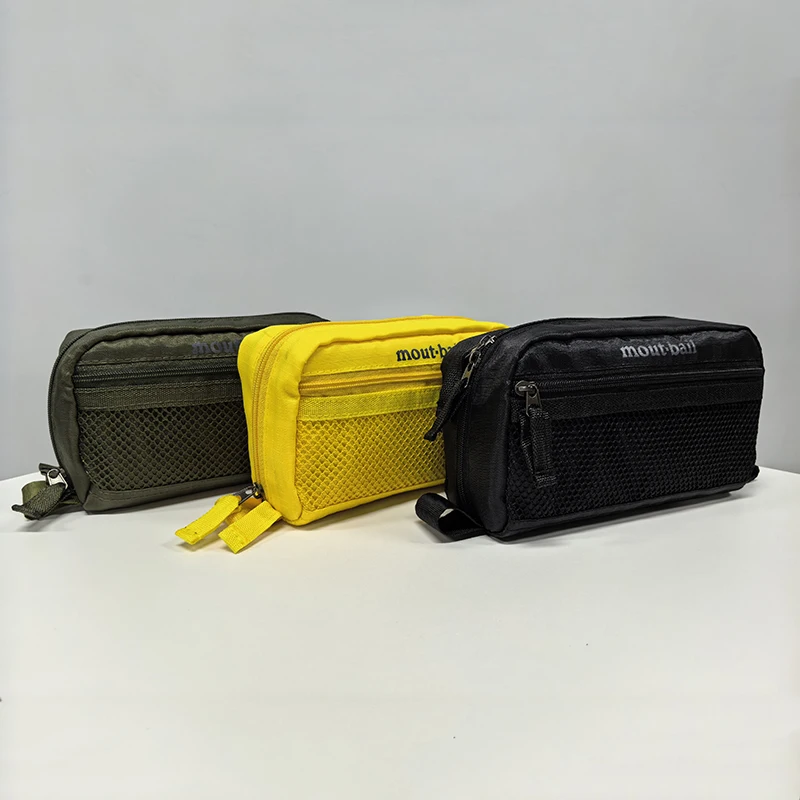 Große Kapazität Nylon-Make-up-Tasche, wasserdicht, mehrschichtig, Kulturbeutel, ultraleichte Netztasche für Reisen und Camping, Kosmetikaufbewahrung – Detail 2