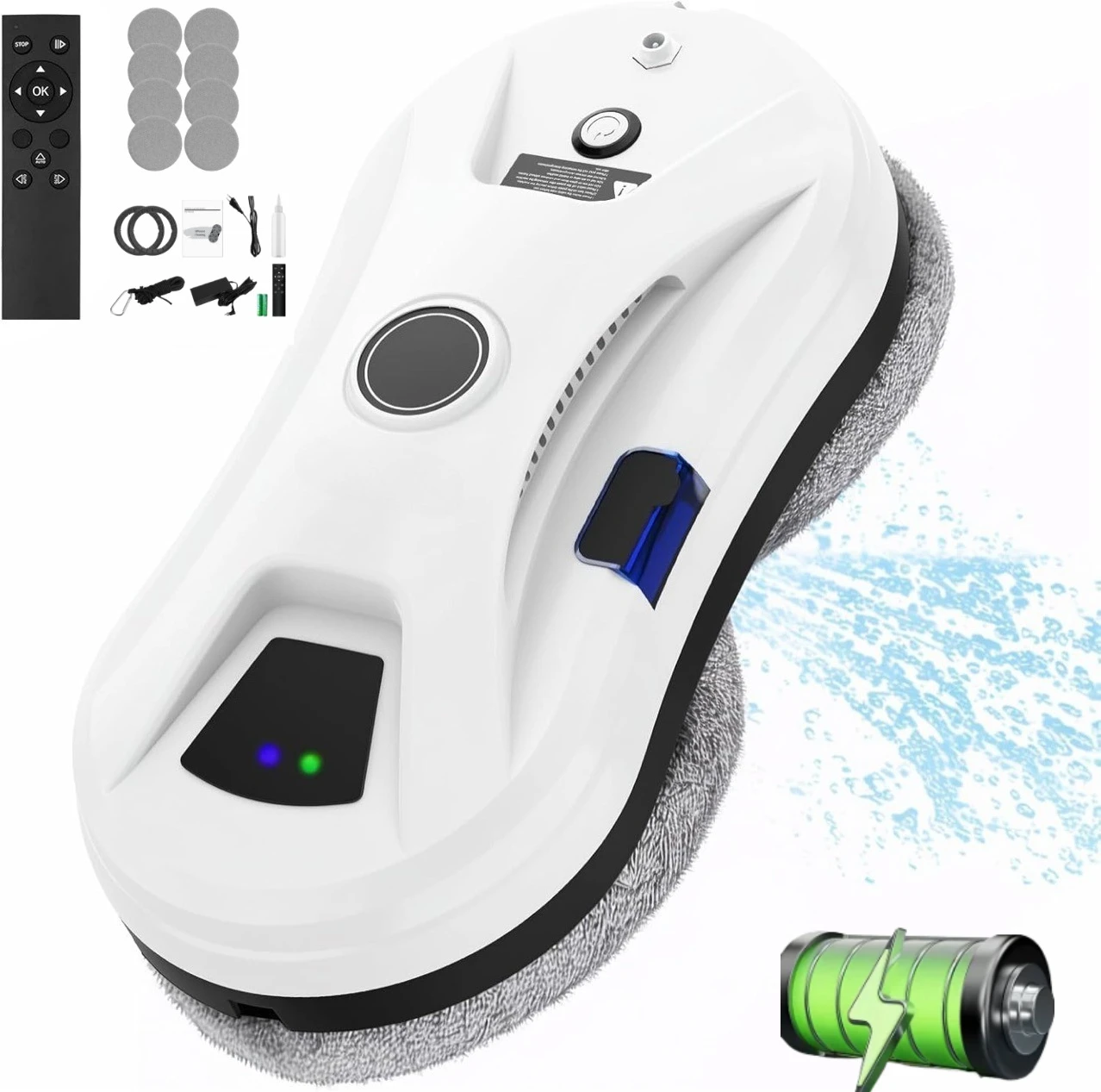 Fully Automatic High-Altitude Cleaning Machine Window Cleaning Machine Long-Lasting Endurance Large Suction Anti-Fall Robot