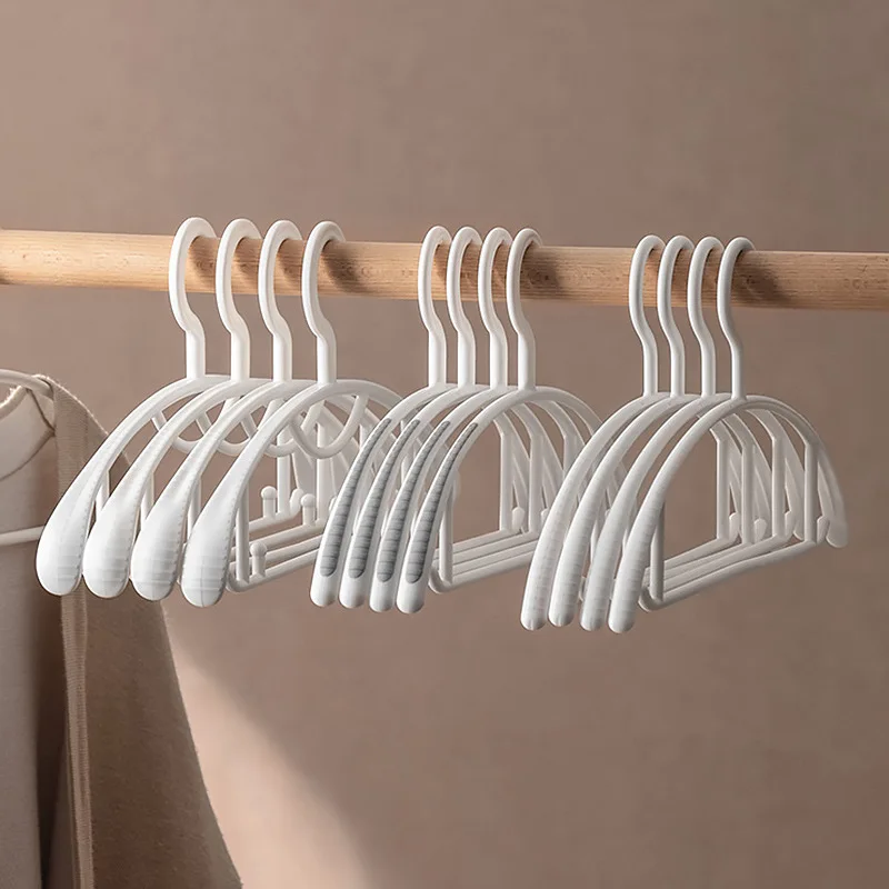 Hanger Household Clothes Non-marking Anti-shoulder Angle Thickened Bold Non-slip Clothes Support Drying Rack Clothes Rack