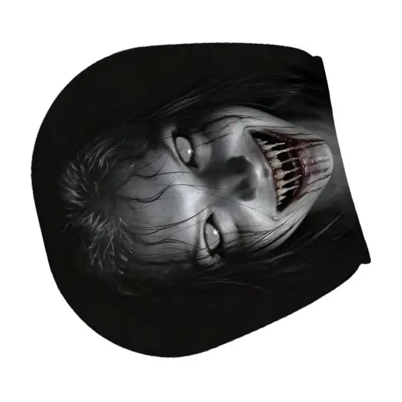 TFORU-Breathable Polyester Spooky Ghost Face Auto Seat Halloween Car Accessories Installation Halloween
