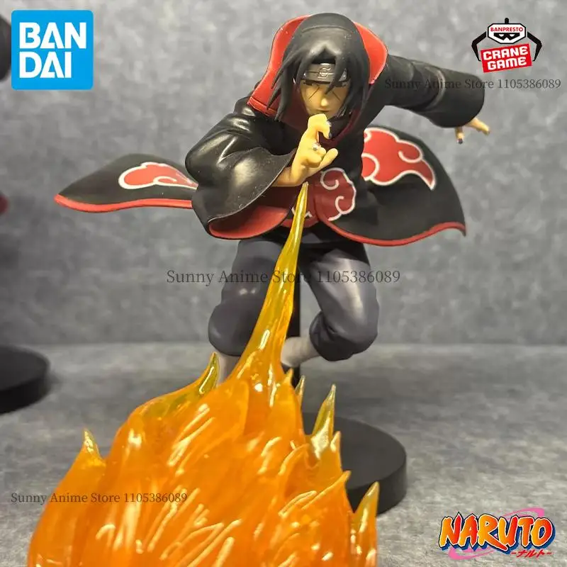 

Bandai Original Naruto VIBRATION STARS Uchiha Itachi Action Figures Anime Figuras Toys Juguetes Cartoon Gift Model Doll Festival