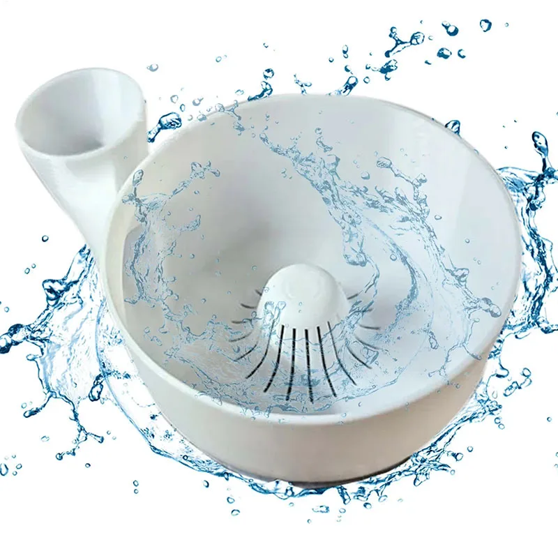 Fruit Spinner Portable Fruit Wash Bowl 3D Printing Food Washing Spinner Automatic Cleaning Machine for Kitchen Draining Potatoes