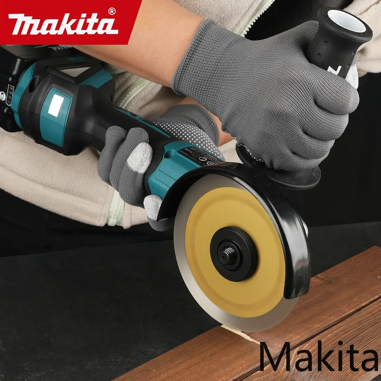 

"2025 New!"Makita DGA404 18V 125mm brushless lithium battery Angle grinding machine Rechargeable polishing machine