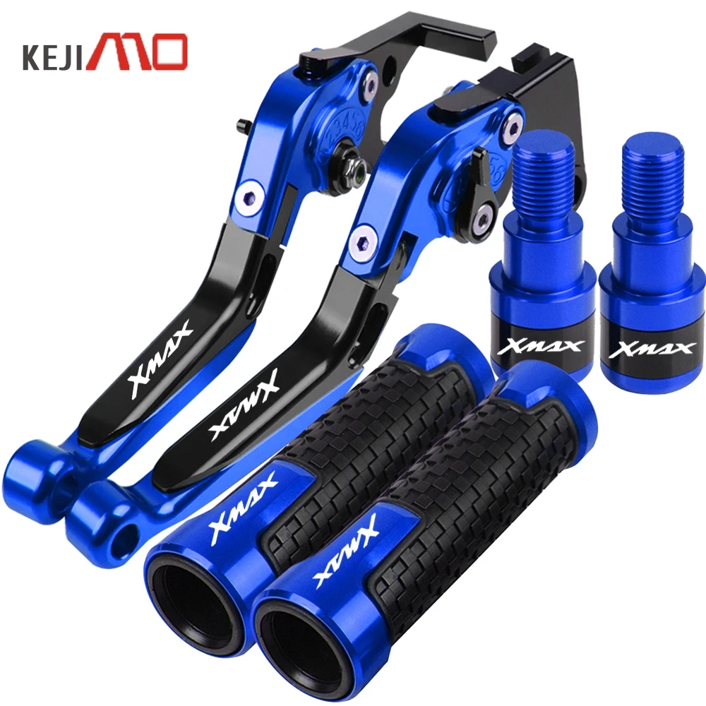 For YAMAHA XMAX 125 200 250 400 X-MAX 125 2009 -2019 2018 2017 2016 2015 2014 Motorcycle Brake Clutch Lever Handlebar Grip Ends