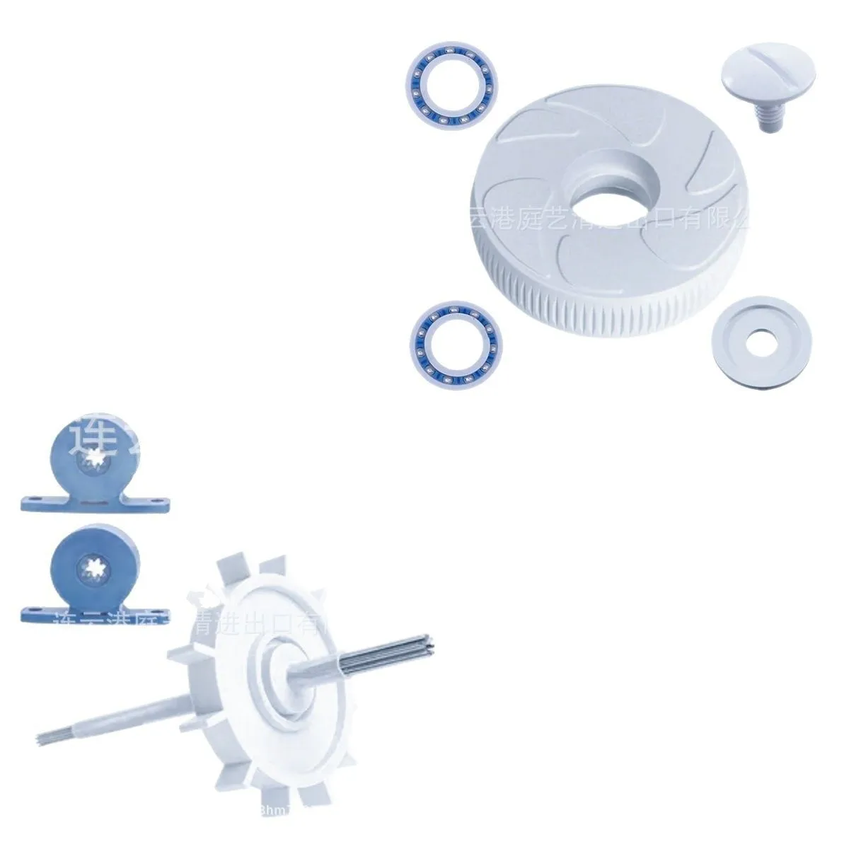 For Polaris 280 Pool Cleaner Adjustment Kit C6 Tire Drive Shaft Turbine Bearing Replacement Parts