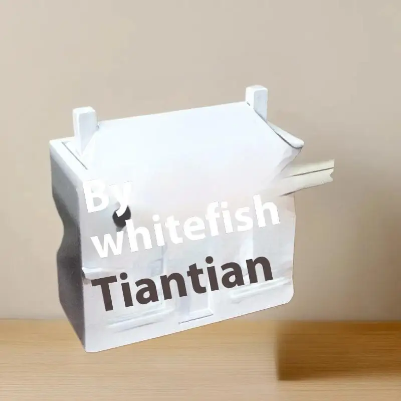 1:12 دمية المنمنمات الأبيض خشبية فيلا منزل صغير نموذج بيت الدمية ديكور المشهد الصغير الحلي التظاهر اللعب اللعب DIY بها بنفسك