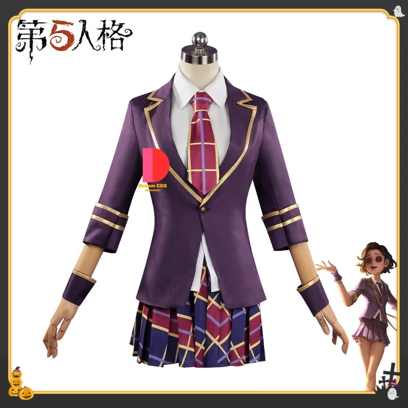

Identity V Survivor Dancer Ivory Tower Game-licensed Cosplay Costume Swan Game Slim-fit and Chic Outfit Blue-quality Skin