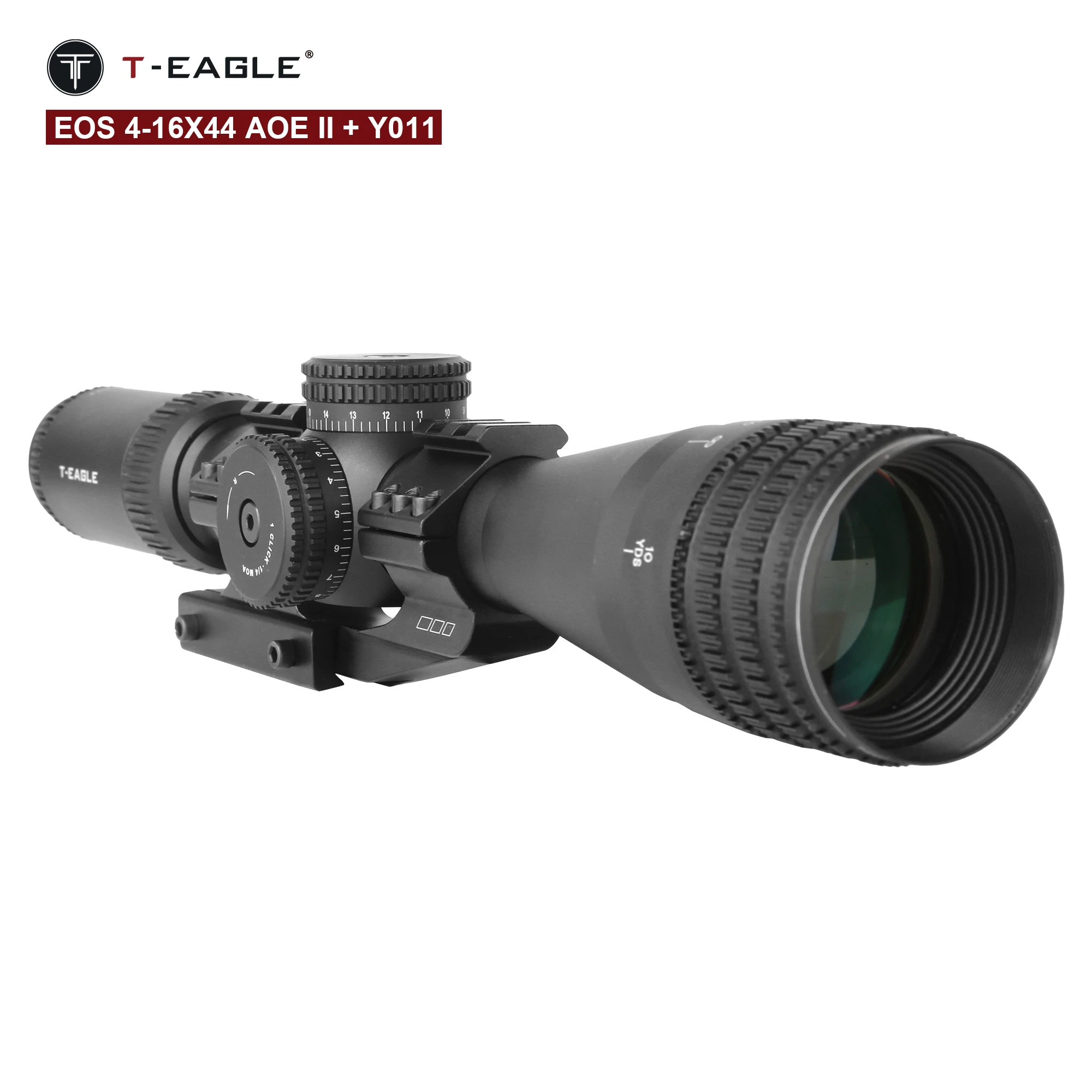 T-Eagle Optics EOS 4-16x44AOE Riflescope 30mm Tube Tactical Airsoft Airgun Hunting Sight Optical 4-16 times Magnification view 5