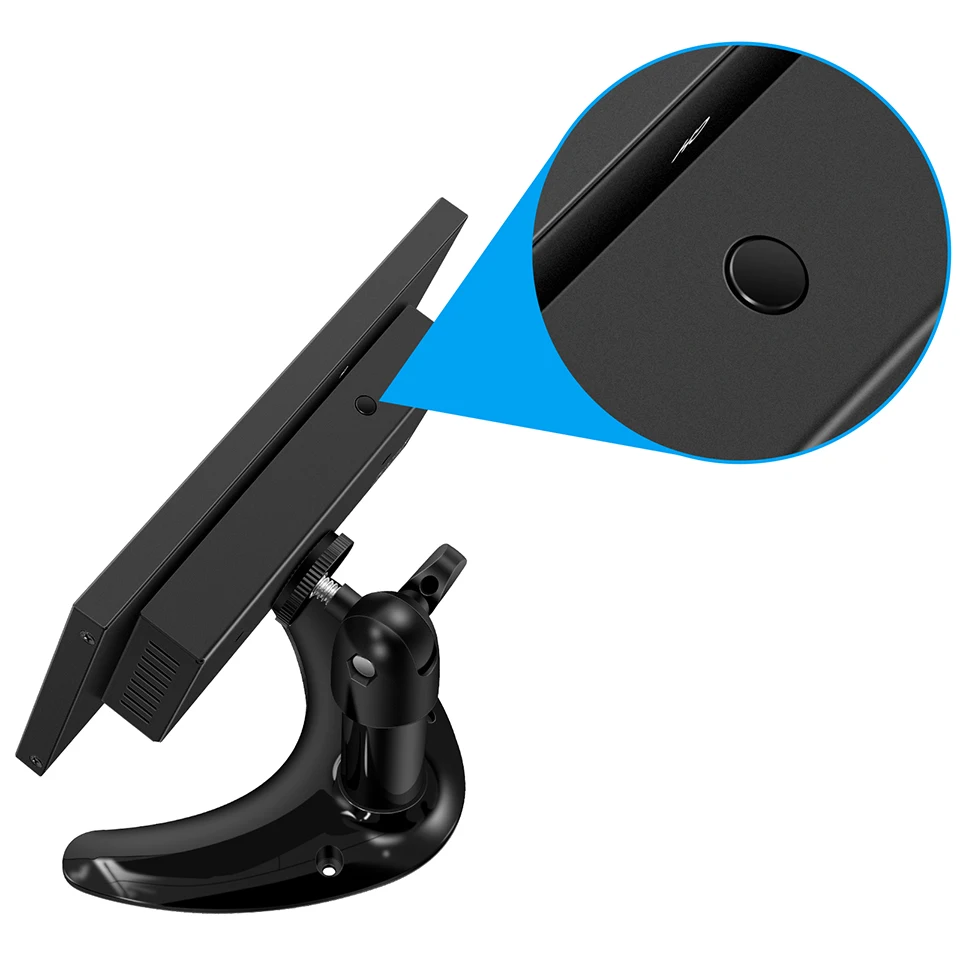 Moniteur SDI HDMI sur caméra DSLR, moniteur de terrain, SDI, entrée HDMI, affichage du moniteur vidéo 1024x768, boucle 3G SDI, HDMI, 7 pouces