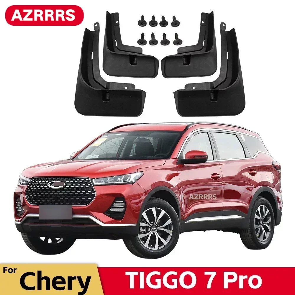 

MudFlaps For Chery Tiggo 7 Pro Max 2021 2022 2023 Mudguards Mud Flaps Splash Guards Front Rear Wheels Fender Car Accessories