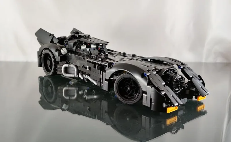 Moc 1989 Batmobile Building Blocks Superheros City Racing Car Speed Champion Vehicle Bricks Educational Toys for Kids Gift