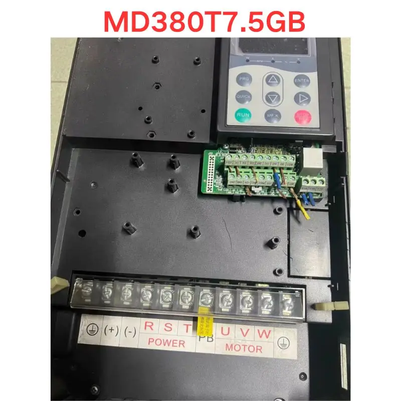 Used OEM disassembled parts MD380T7.5GB inverter Functional test OK
