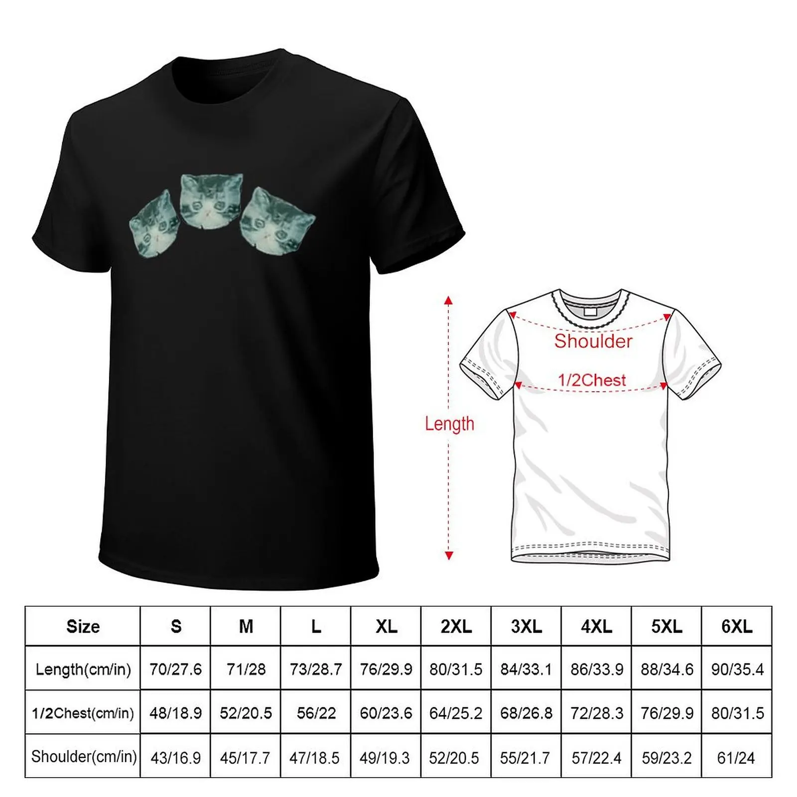 Ugly Kitties Boris Pavlikovsky T-Shirt Modern Print Casual T-Shirt