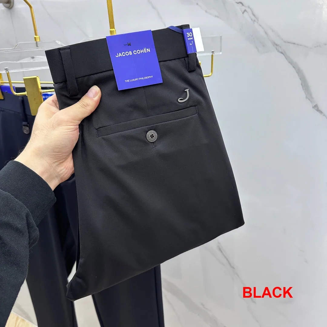 

BLLIYOSS Suit pants Men 2025 Spring Summer New Product Leisure Fashion Breathable outdoors Big size 30-38 Pants Smooth Elastic