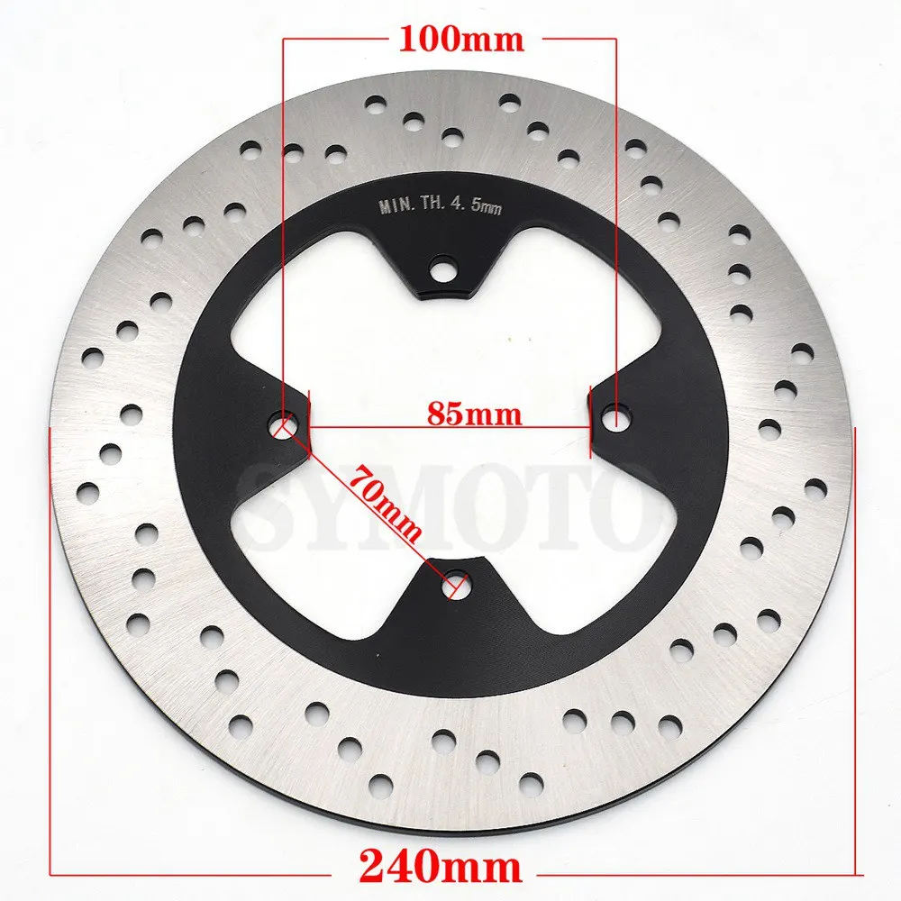 Motorcycle Rear Brake Disc Rotor For Suzuki GSF250 Bandit GSF 250 1995-2000 GSF400 Bandit GSF 400 1995 1996 1997