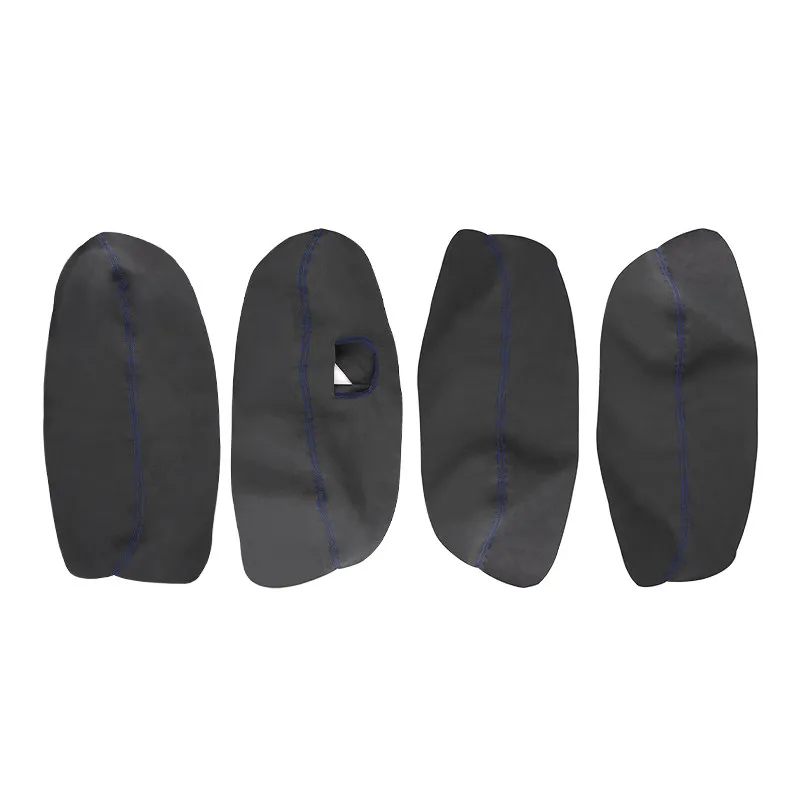 ONLY 4 DOOR MODEL Car Interior Doors Panel Armrest Suede Leather Cover For VW Passat B5 1998 1999 2000 2001 2002 2003 2004 2005