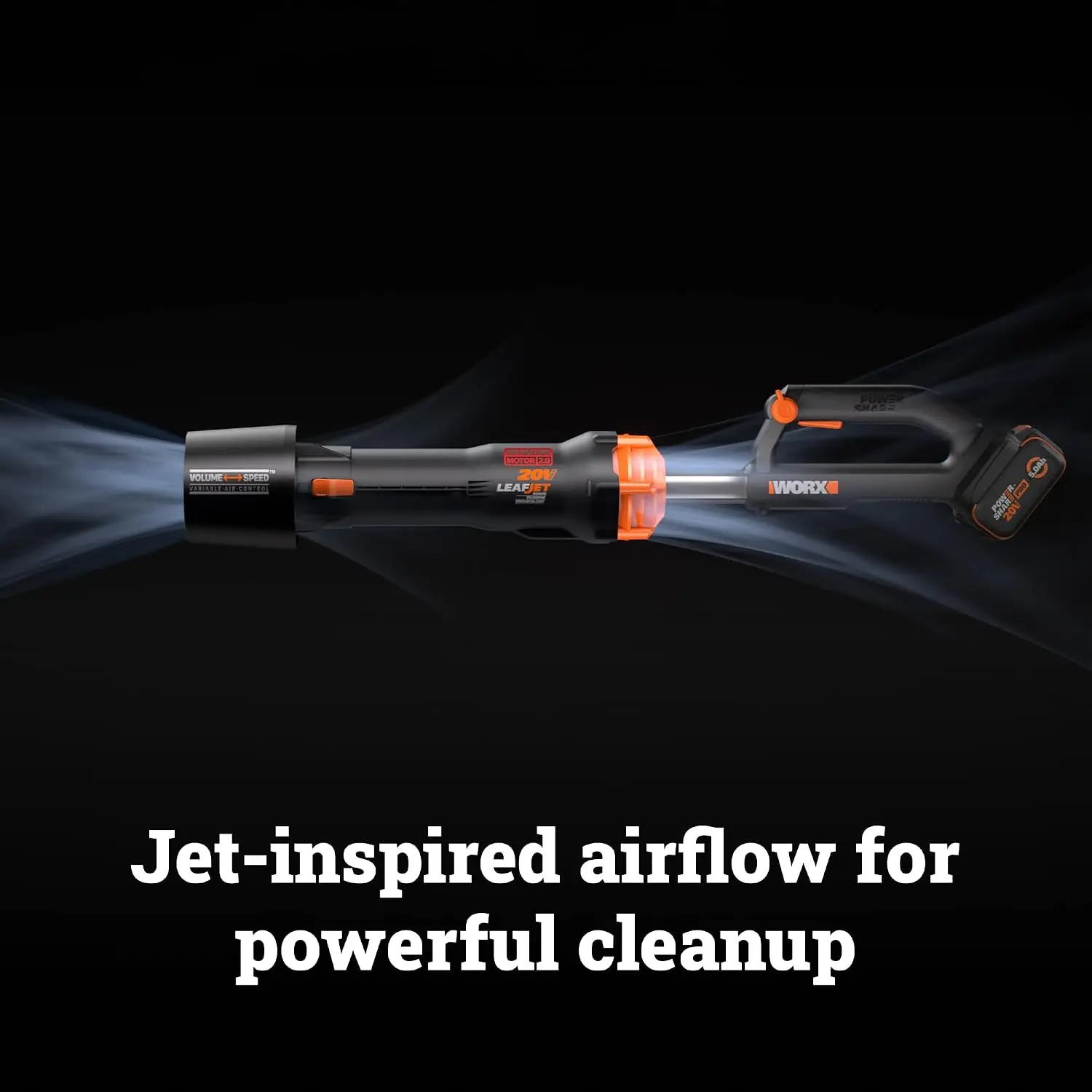 Cordless Electric Leaf Blower, 20V Lawn Care Blower