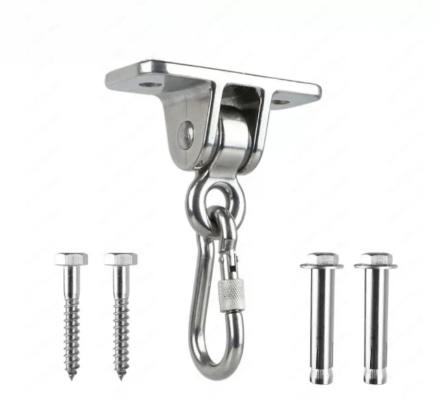 304 stainless steel ring swing hanger air yoga hammock sandbag fixing buckle hanger swing spring