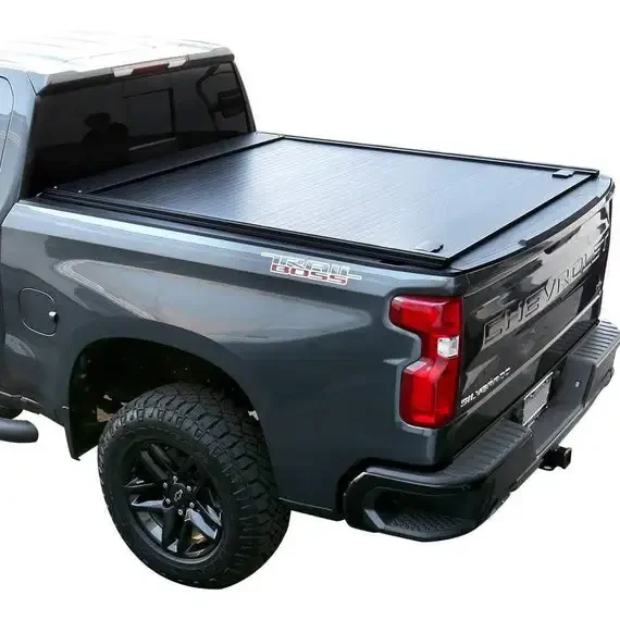 

KV8805 retractable aluminum rolling tonneau cover for pickup truck bed