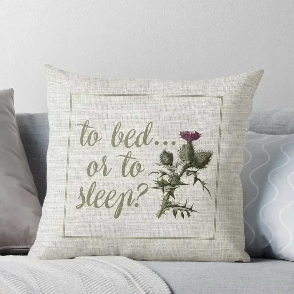 

outlander scottish thistle Throw Pillow Sofa Cushion Cover Luxury Cushion Cover home decor items pillow