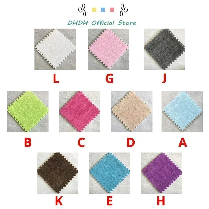 30*30*1cm Baby Carpet Play Mat Padded Baby Carpet Living Room Kitchen Bedroom Eva Rubber for Baby Floor