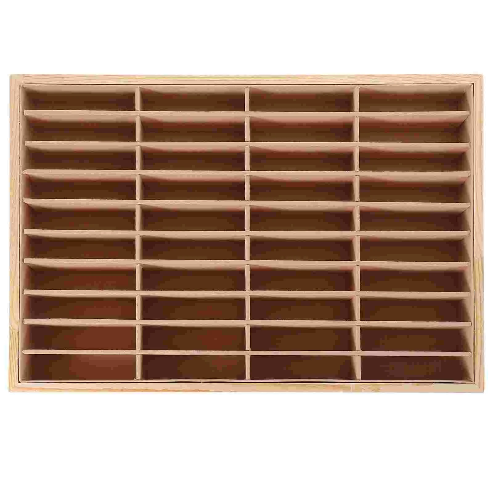 

Cell Phone Bracelet Display Tray Wood Jewelry Plate Ring Holder Storage Wooden Trinket