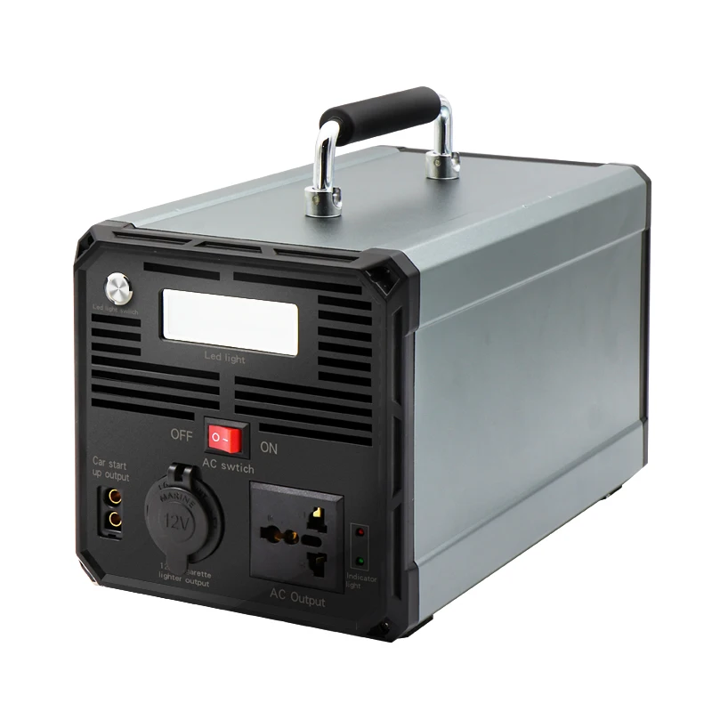 new products super all in one lithium 1000watt 220v portable home solar camping power generator station