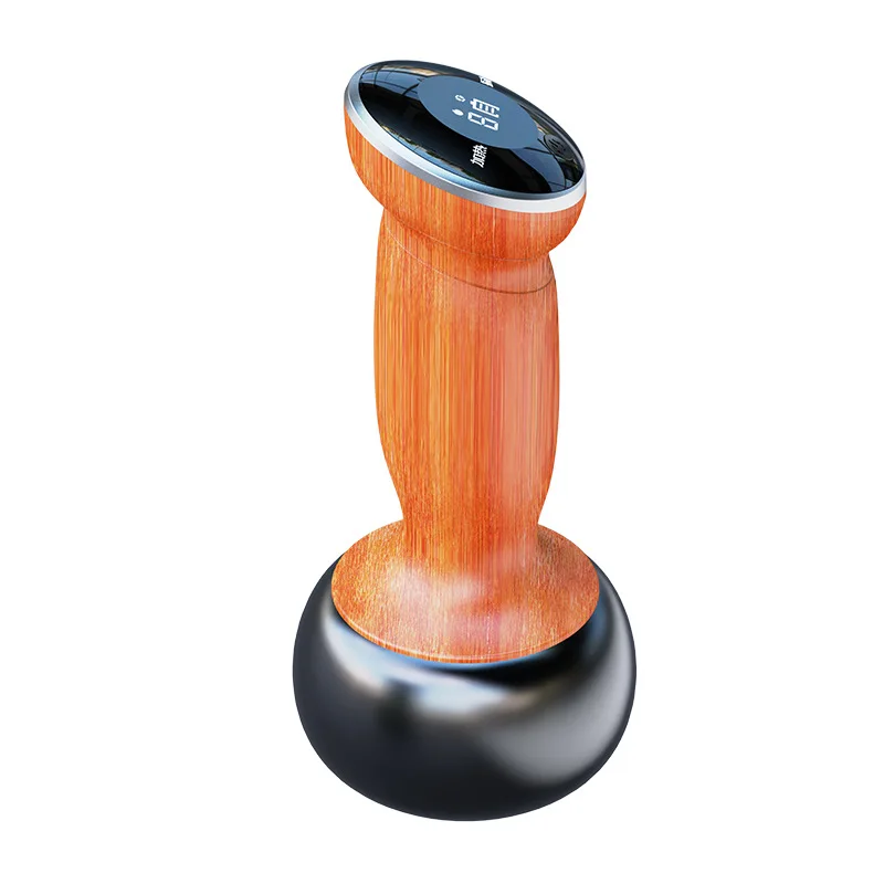 Rechargeable hot-selling new natural stone electric massager electric jade roller neck body care relaxation hot compress