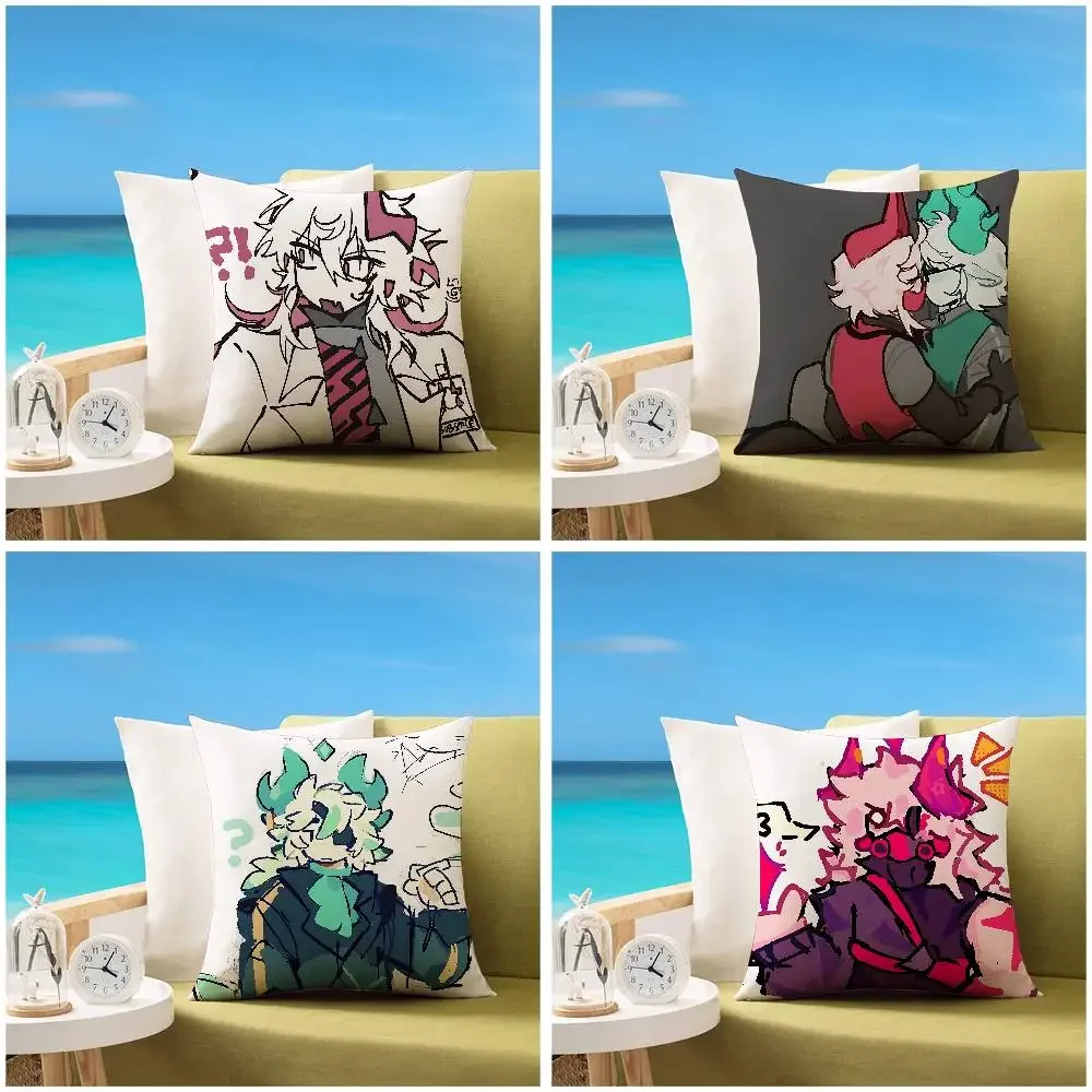 Funny Subspace Medkit Pillow Case Sofa And Living Room Decorative Cushion Covers Dust-proof And Mite-proof Invisible Zipper