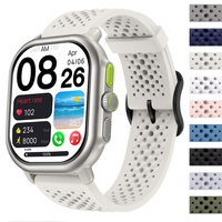 22MM Sports Silicone Watch Strap For Zeblaze Beyond 3 Pro Band Ares 3/GTR3/GTS3/Btalk3/Vibe 7/Stratos 2 3 Pro Plus Lite Bracelet