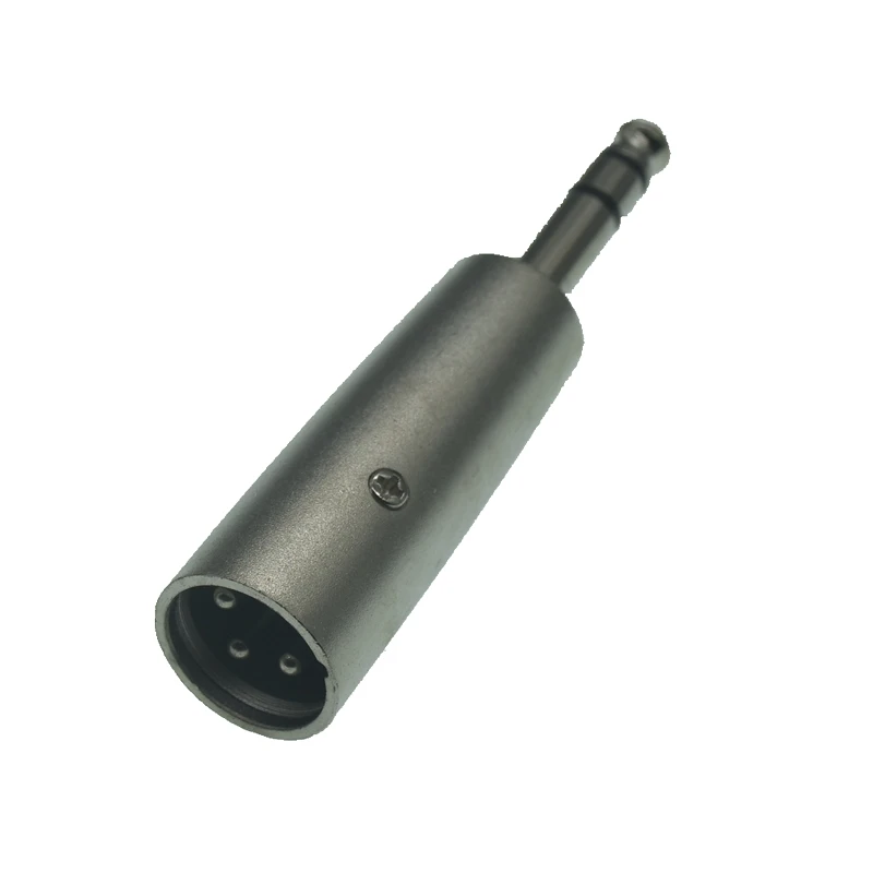 Chất Lượng Cao Mạ Niken 3Pin XLR Nữ Sang 1/4 "6.35Mm Cắm Micro Stereo Adapter Cổng Kết Nối Cổng Kết Nối 1 Cái
