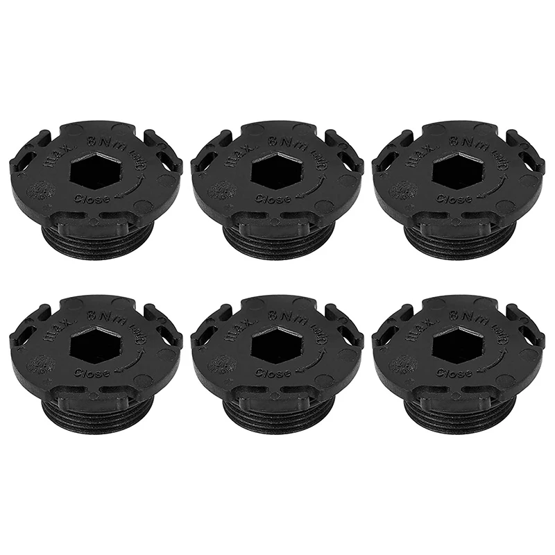 

6Pcs Car Engine Oil Drain Plug Replacement 11137605018 For -BMW E84 F33 F10 Z4