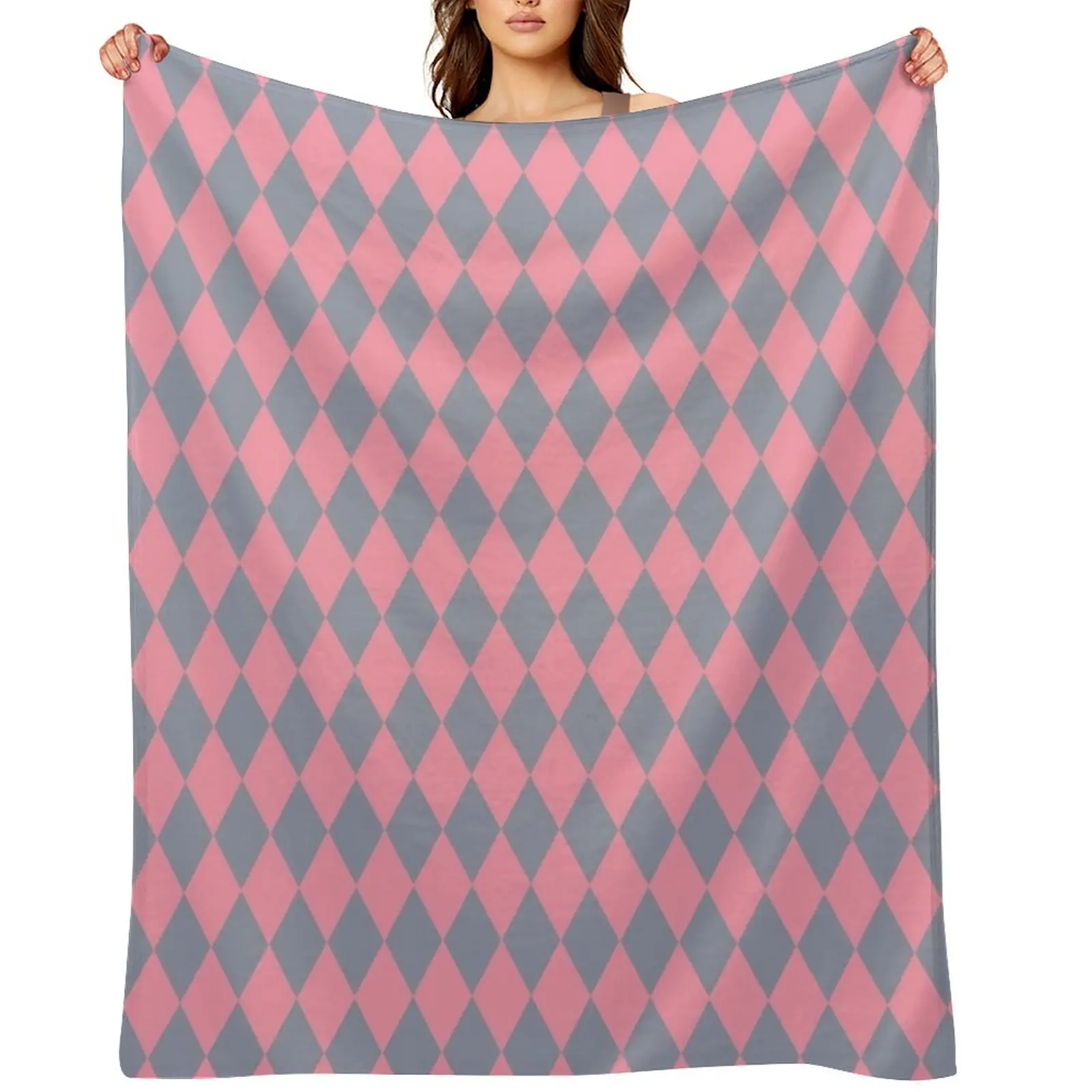 

Wizard Diamonds - Pink Throw Blanket Extra Large Throw Hair Luxury Thicken blankets and throws Blankets