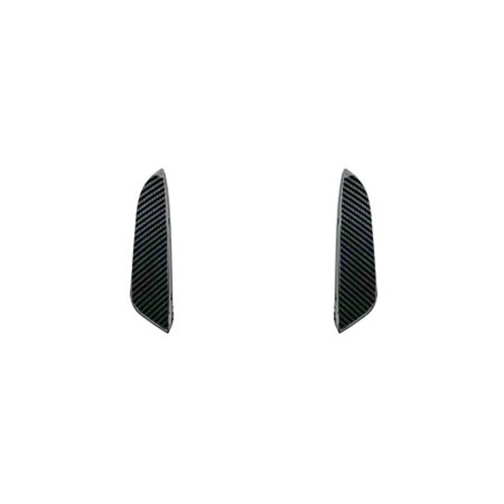 2PC Front Bumper Side Splitter Spoiler Canards Air Knife Trim for Mercedes-Benz C-Class W206 2022 C200 C260 C300 Carbon