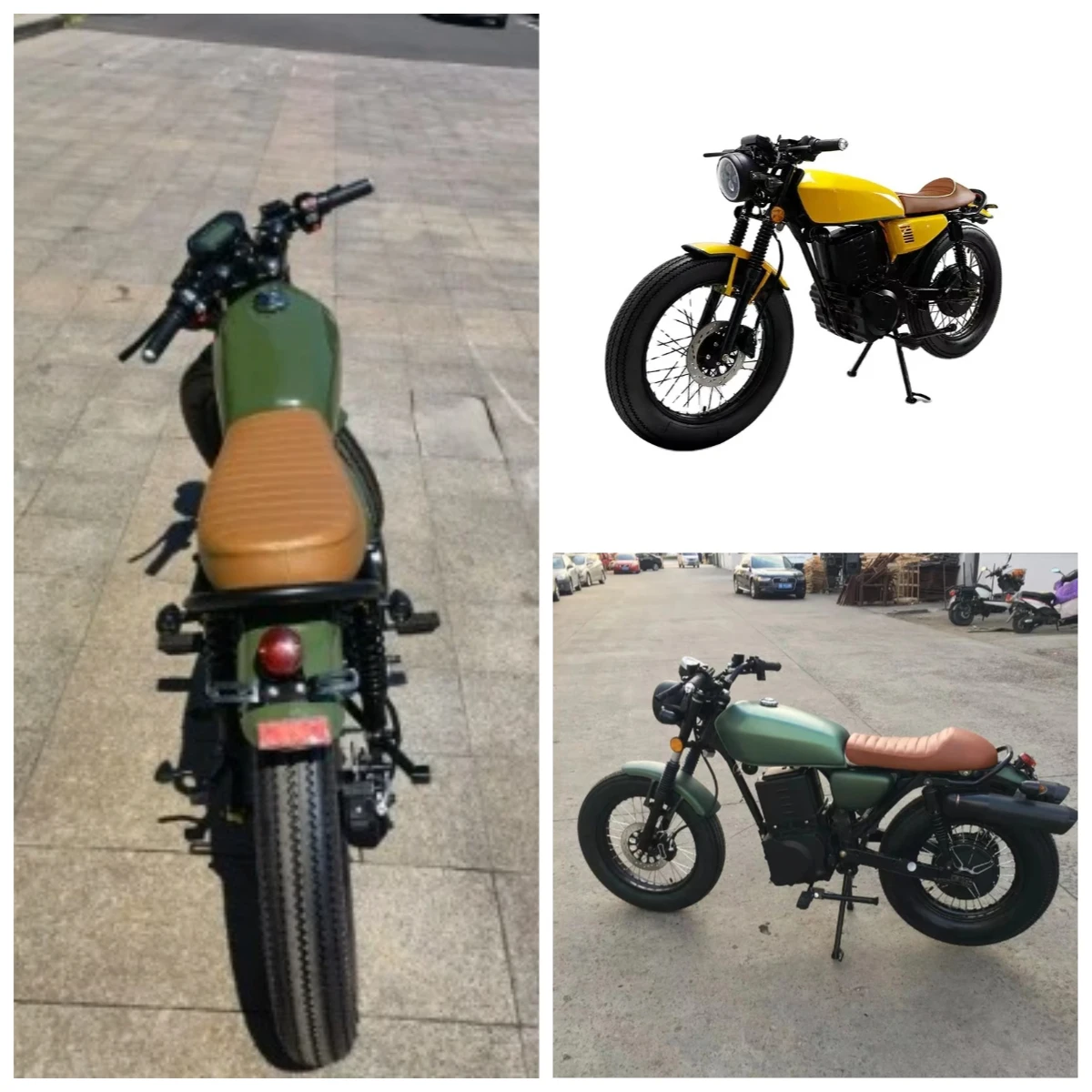 STROVAN  Retro Electric Motorcycles Off-road Retro Motorbike Electric Scooter Electric Bicycle motorbike retro Motorcycles