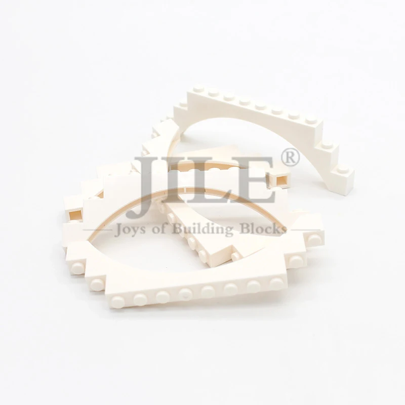 10pcs Moc Brick Arch 1x12x3 6108 Compatible with Bridge DIY Enlighten Building Blocks Assembles Architecture Construction Toys